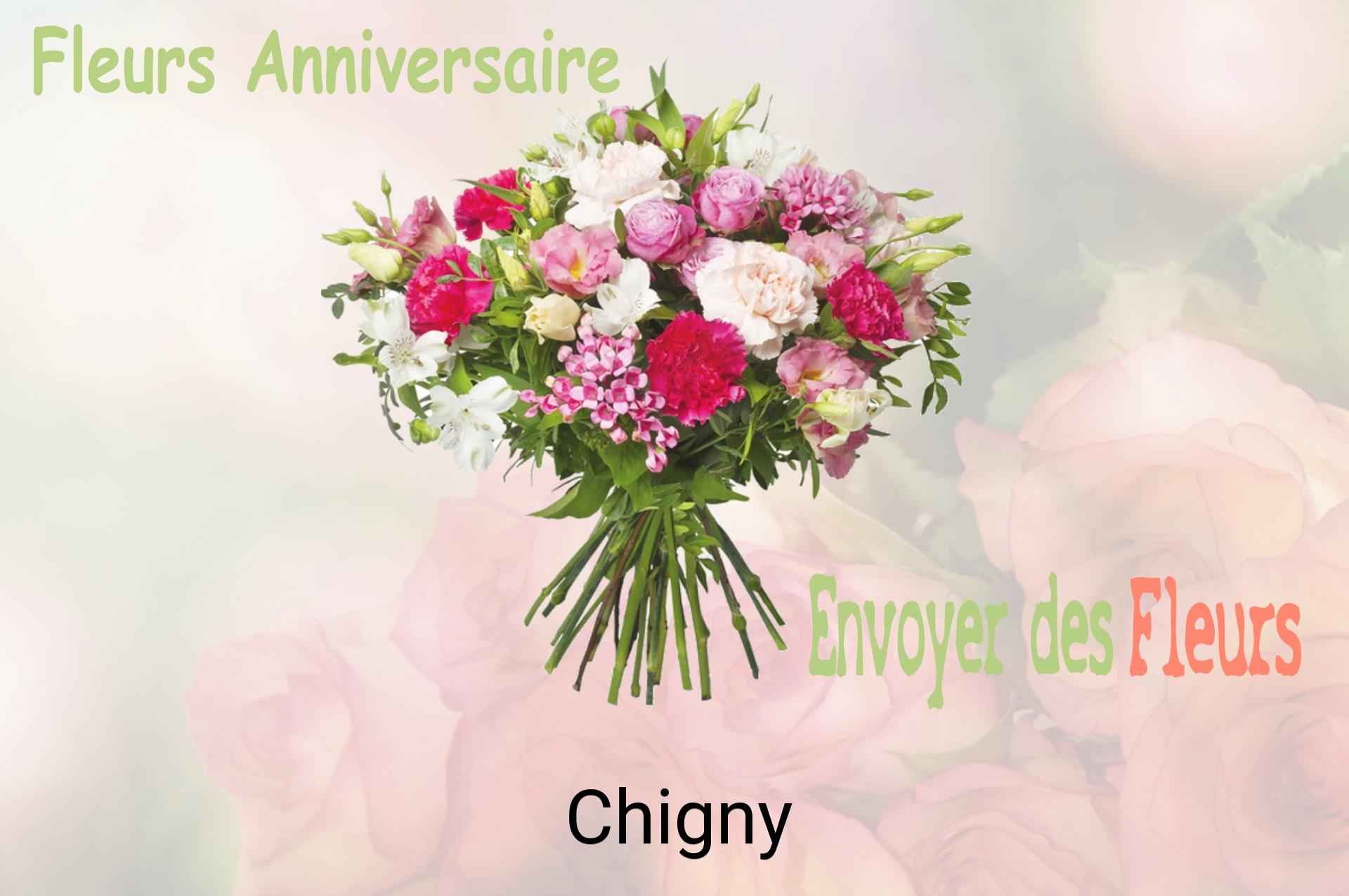 Bouquet de fleurs d’anniversaire livré à Chigny